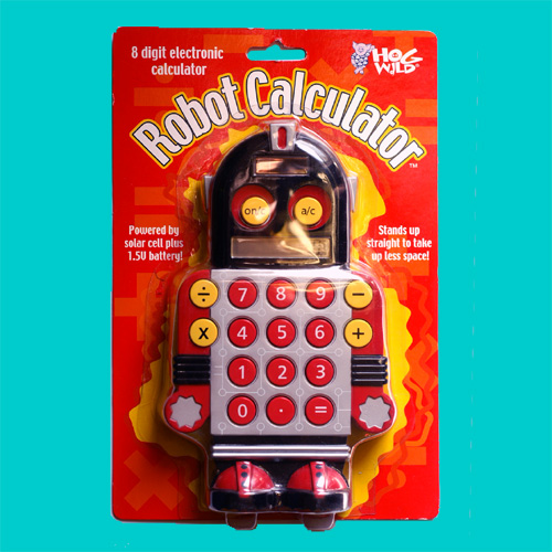ロボット電卓 Robot Calculator